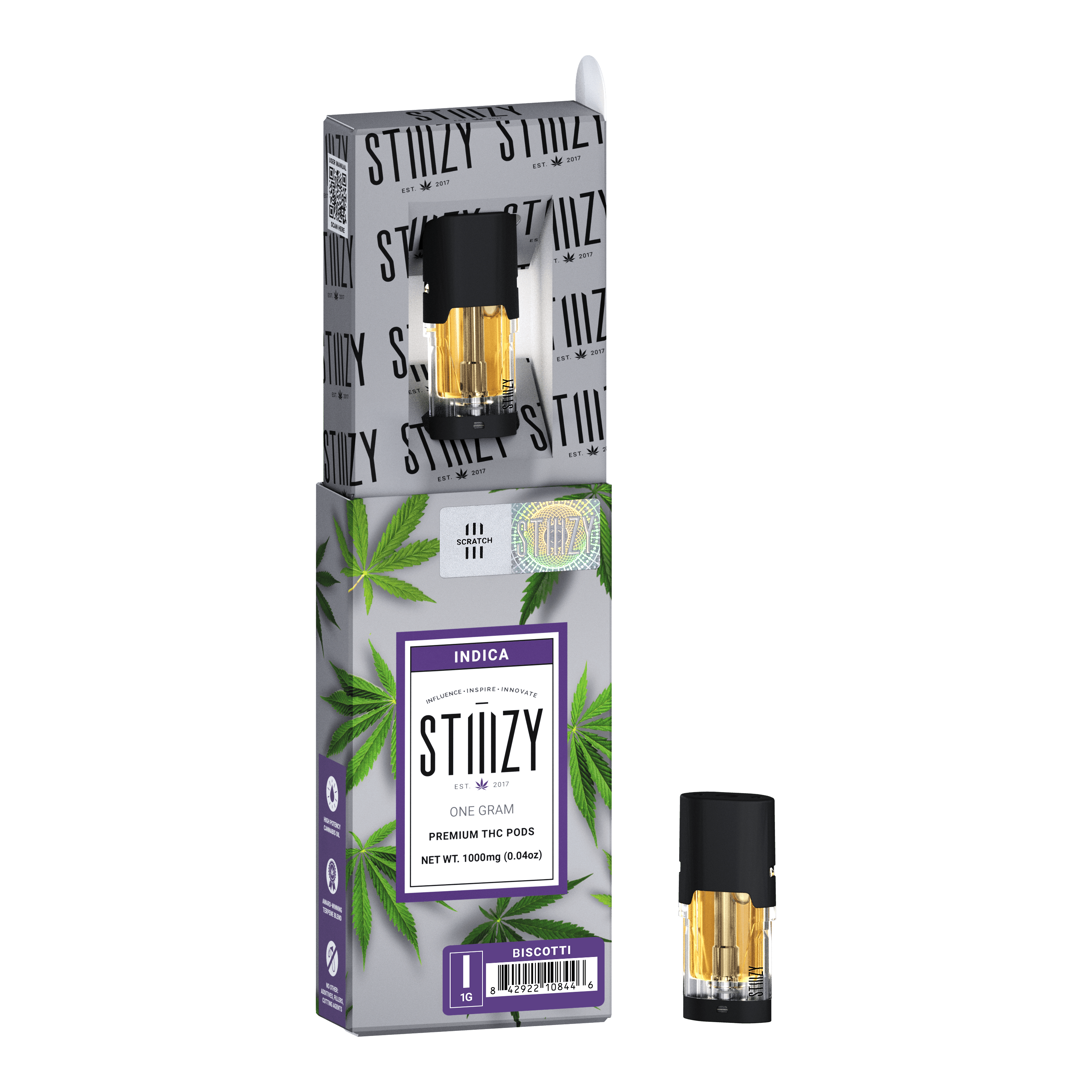 STIIIZY BISCOTTI 1G POD