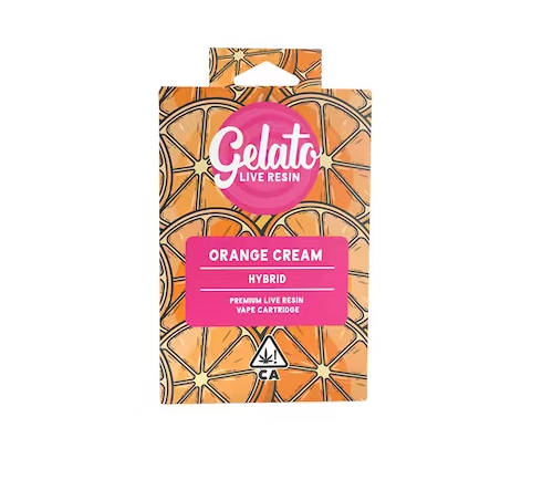GELATO ORANGE CREAM LIVE RESIN 1G CART