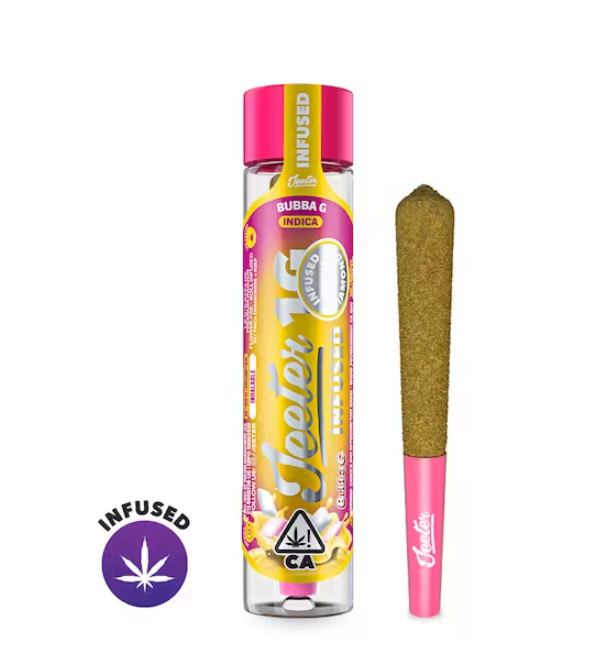 JEETERS BUBBA GUM INFUSED PREROLL 1G