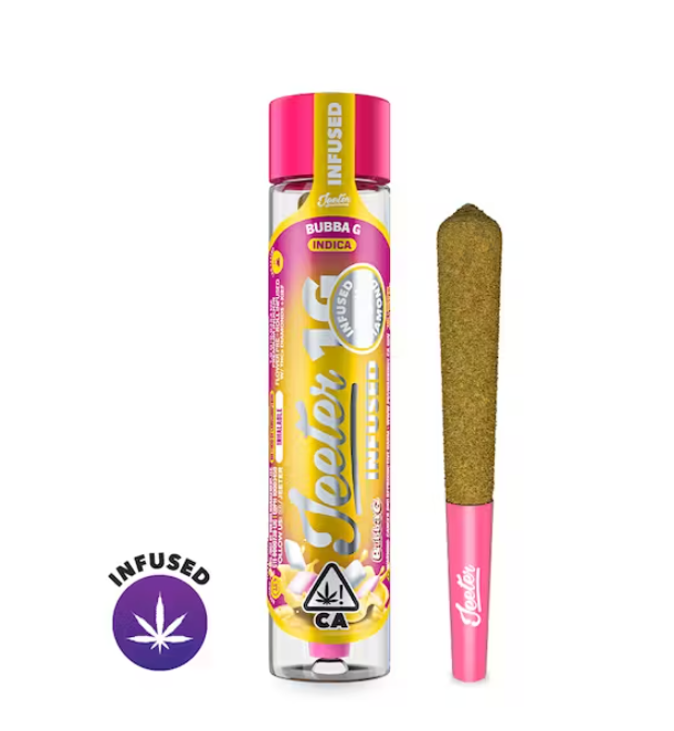 Jeeters Bubba Gum Infused Preroll