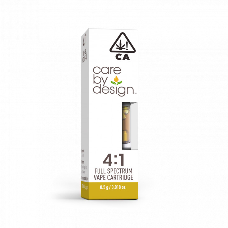 CARE BY DESIGN 4:1 CBD REFRESH 0.5G CART