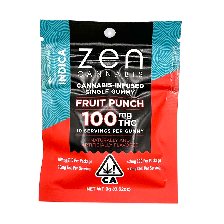ZEN FRUIT PUNCH INDICA 100MG SINGLE