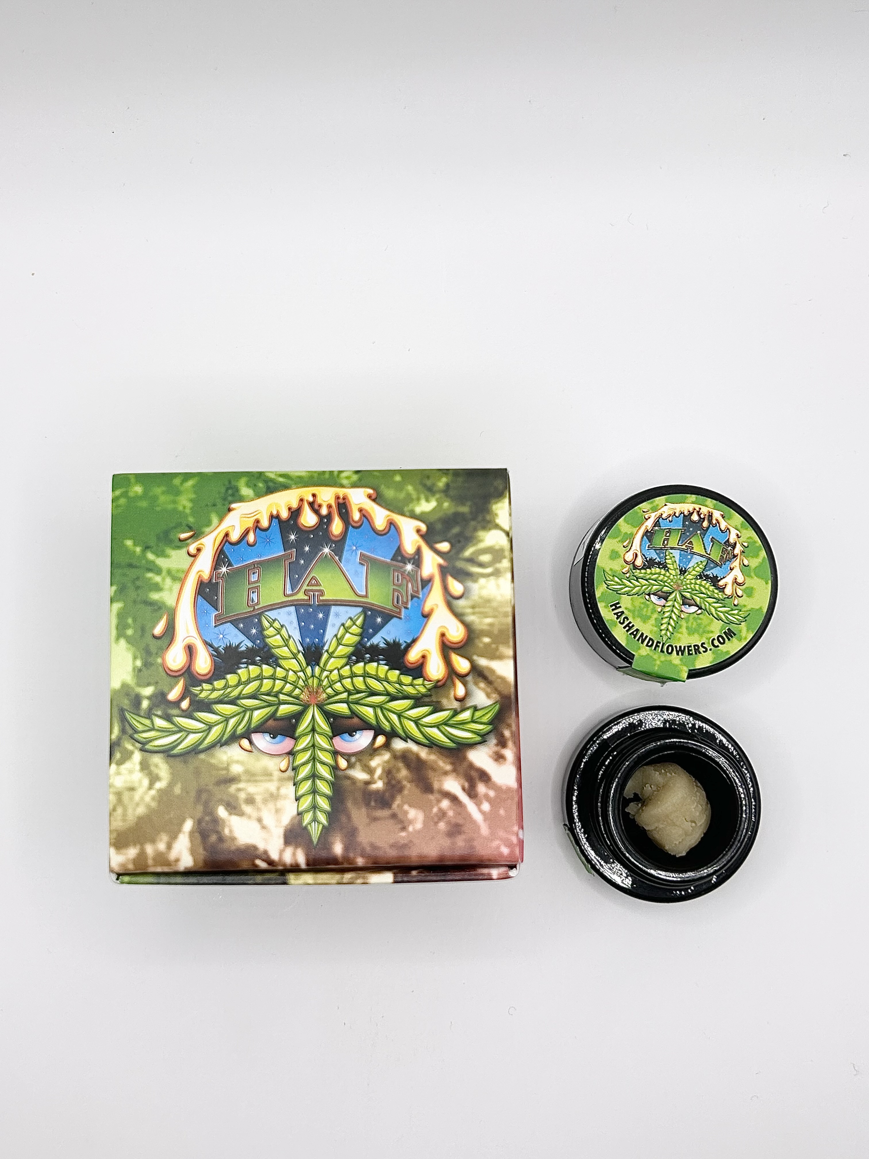 HASH AND FLOWERS - HASH AND FLOWERS PAPAYA BOMB 1G LIVE ROSIN