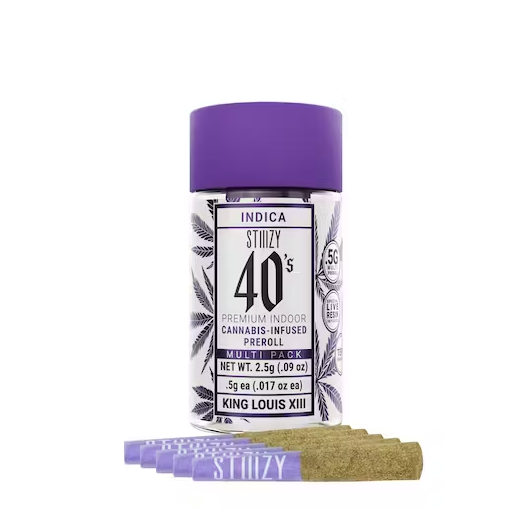 STIIIZY KING LOUIS XIII 40'S INFUSED PREROLL MULTIPACK