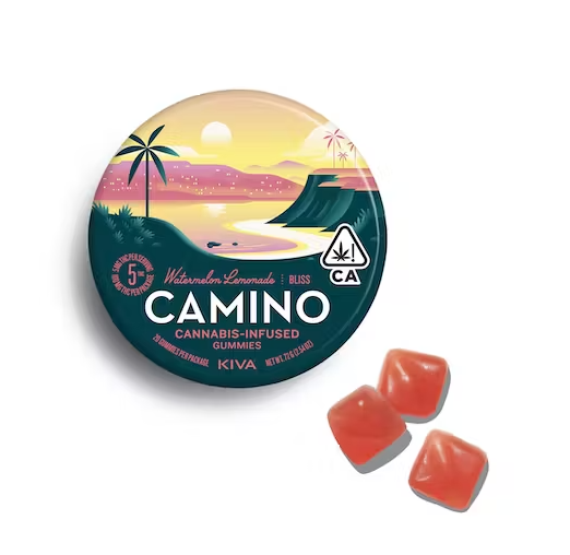 Kiva Watermelon Lemonade Camino  100 Mg