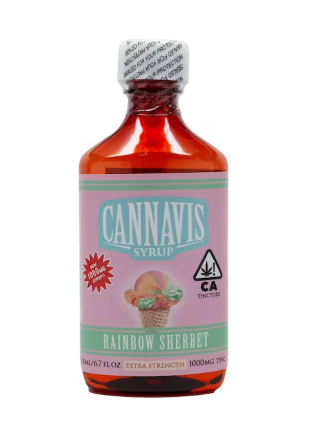 CANNAVIS RAINBOW SHERBET 2 X 500MG TINCTURE