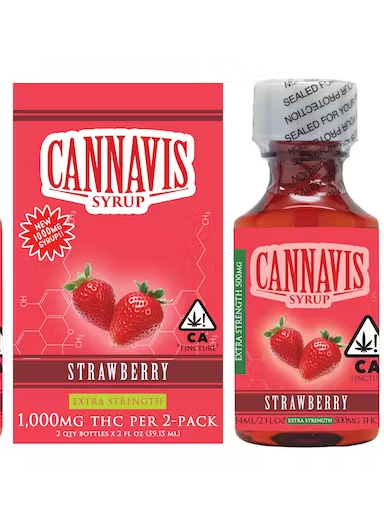 CANNAVIS STRAWBERRY 2 X 500 TINCTURE